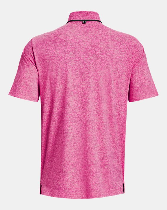 Herren UA Iso-Chill Poloshirt, Pink, pdpMainDesktop image number 5